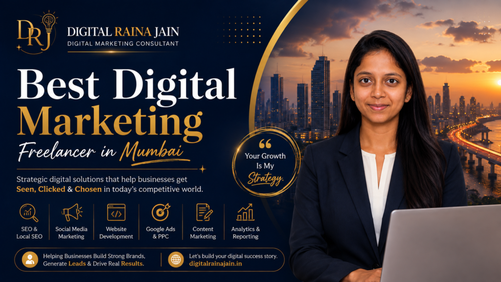 Digital Raina Jain - Digital marketer In Goregaon